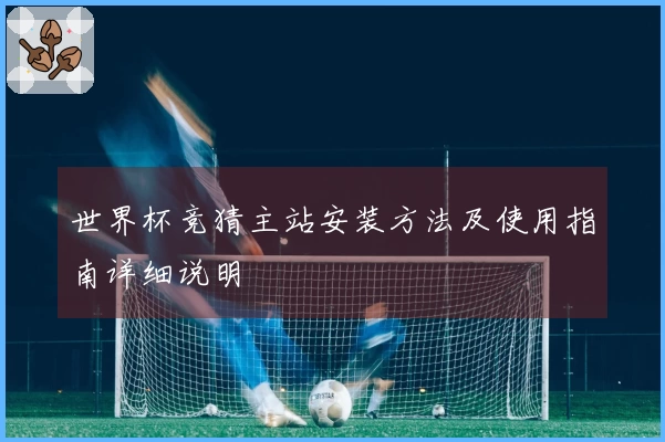 世界杯竞猜主站安装方法及使用指南详细说明